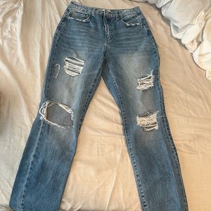 Vervet Blue mom jeans
